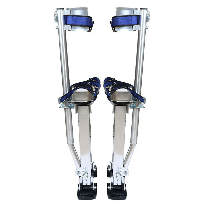 DURAFORCE 24 - 40 Inch Silver Aluminum Alloy Stilts Tool for Painter Drywall Paint Tool