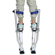 DURAFORCE 24 - 40 Inch Silver Aluminum Alloy Stilts Tool for Painter Drywall Paint Tool
