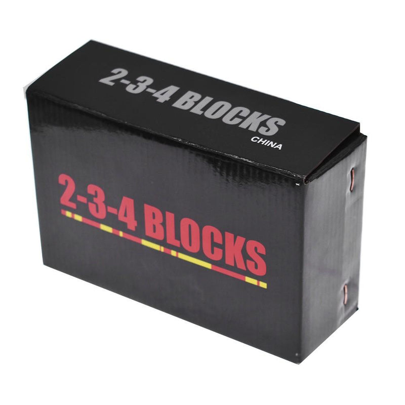 DURAFORCE 2 Matched Pair 0.0002" 2-3-4 234 Blocks 23 Holes Machinist Jig Ultra Precision
