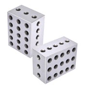 DURAFORCE 2 Matched Pair 0.0002" 2-3-4 234 Blocks 23 Holes Machinist Jig Ultra Precision