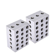 DURAFORCE 2 Matched Pair 0.0002" 2-3-4 234 Blocks 23 Holes Machinist Jig Ultra Precision