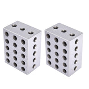 DURAFORCE 2 Matched Pair 0.0002" 2-3-4 234 Blocks 23 Holes Machinist Jig Ultra Precision