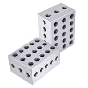 DURAFORCE 2 Matched Pair 0.0002" 2-3-4 234 Blocks 23 Holes Machinist Jig Ultra Precision
