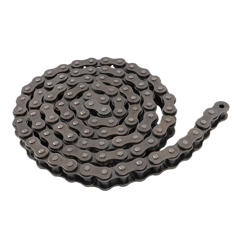 DURAFORCE 10 feet Roller Chain With 1 Connecting Links Heavy Duty #100H