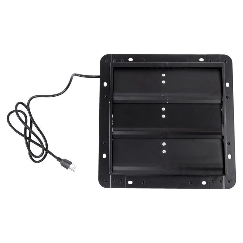 DURAFORCE 12 Inch Shutter Exhaust Fan W/ Speed Controller High Speed Wall Mounted 900 CFM