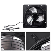 DURAFORCE 12 Inch Shutter Exhaust Fan W/ Speed Controller High Speed Wall Mounted 900 CFM