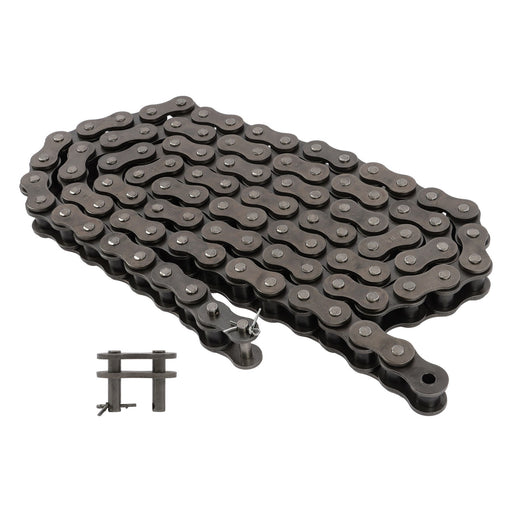 DURAFORCE 10 ft Roller Chain With 1 Connecting Links Heavy Duty #100H
