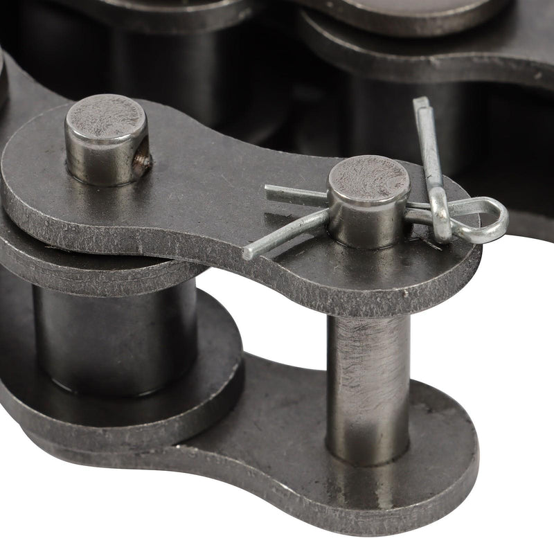 DURAFORCE 10 ft Roller Chain With 1 Connecting Links Heavy Duty #100H