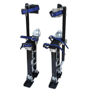 DURAFORCE 15-23 Inch Black Aluminum Alloy Adjustable Stilts For Painters Walking Tools