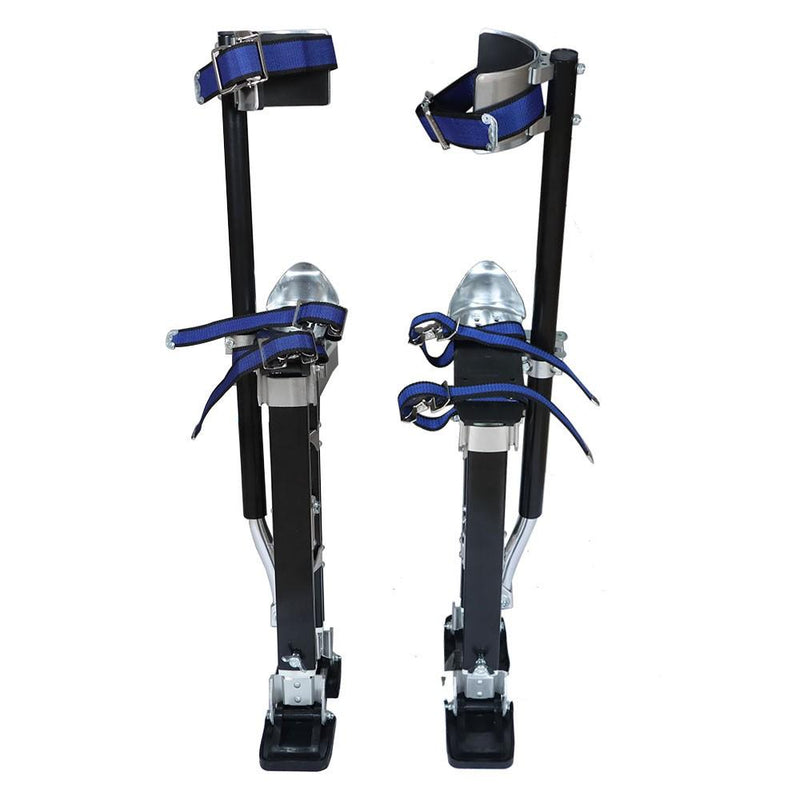 DURAFORCE 15-23 Inch Black Aluminum Alloy Adjustable Stilts For Painters Walking Tools