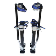 DURAFORCE 15-23 Inch Black Aluminum Alloy Adjustable Stilts For Painters Walking Tools