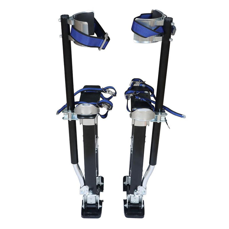 DURAFORCE 15-23 Inch Black Aluminum Alloy Adjustable Stilts For Painters Walking Tools