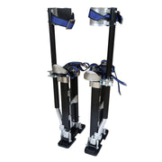 DURAFORCE 15-23 Inch Black Aluminum Alloy Adjustable Stilts For Painters Walking Tools