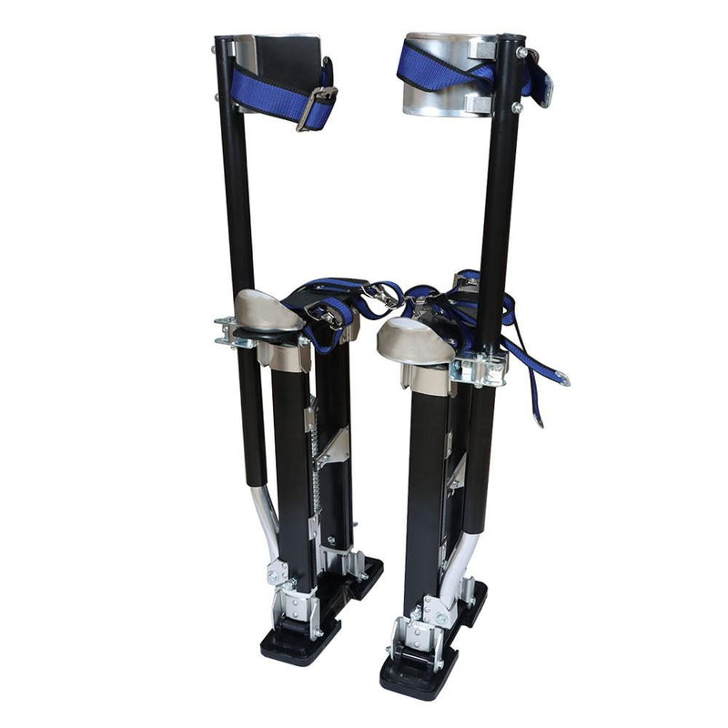 DURAFORCE 15-23 Inch Black Aluminum Alloy Adjustable Stilts For Painters Walking Tools