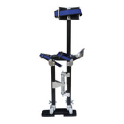DURAFORCE 15-23 Inch Black Aluminum Alloy Adjustable Stilts For Painters Walking Tools