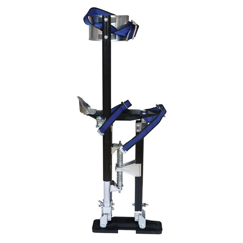 DURAFORCE 15-23 Inch Black Aluminum Alloy Adjustable Stilts For Painters Walking Tools