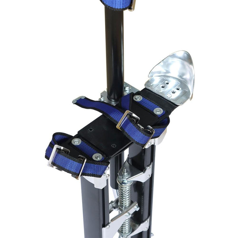 DURAFORCE 15-23 Inch Black Aluminum Alloy Adjustable Stilts For Painters Walking Tools