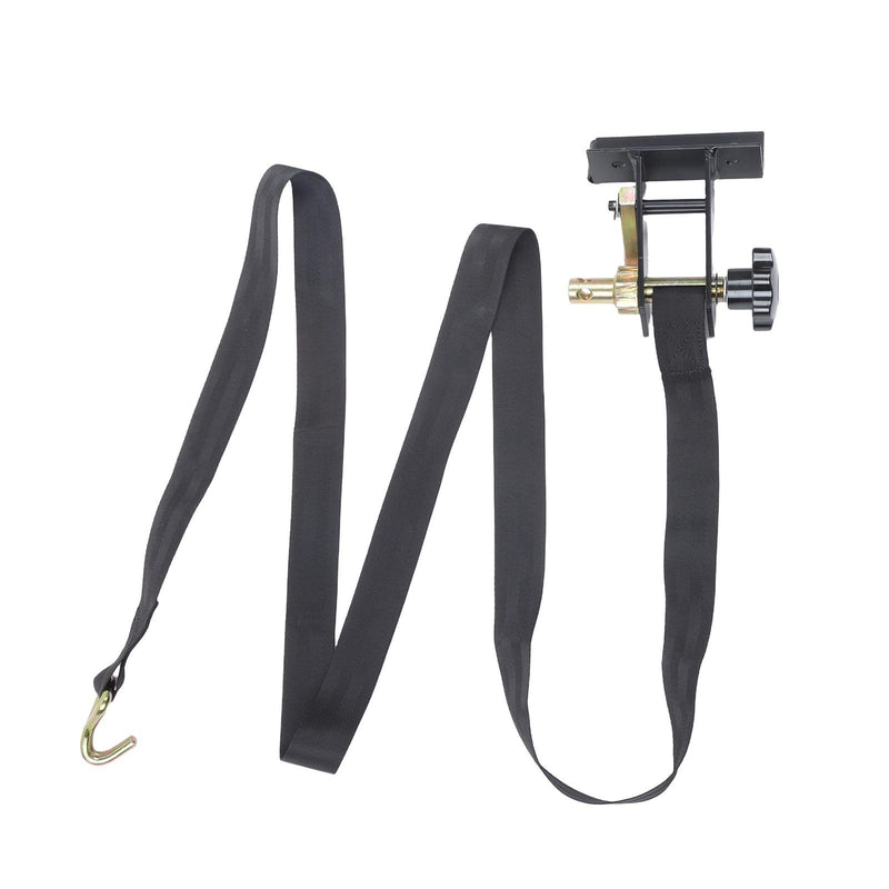 DURAFORCE 4 PCS 1.5 Inch x 7.5 FT 500LBS Load Retractable Ratchet Straps with J-Hooks
