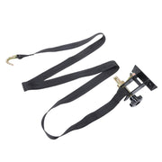 DURAFORCE 4 PCS 1.5 Inch x 7.5 FT 500LBS Load Retractable Ratchet Straps with J-Hooks