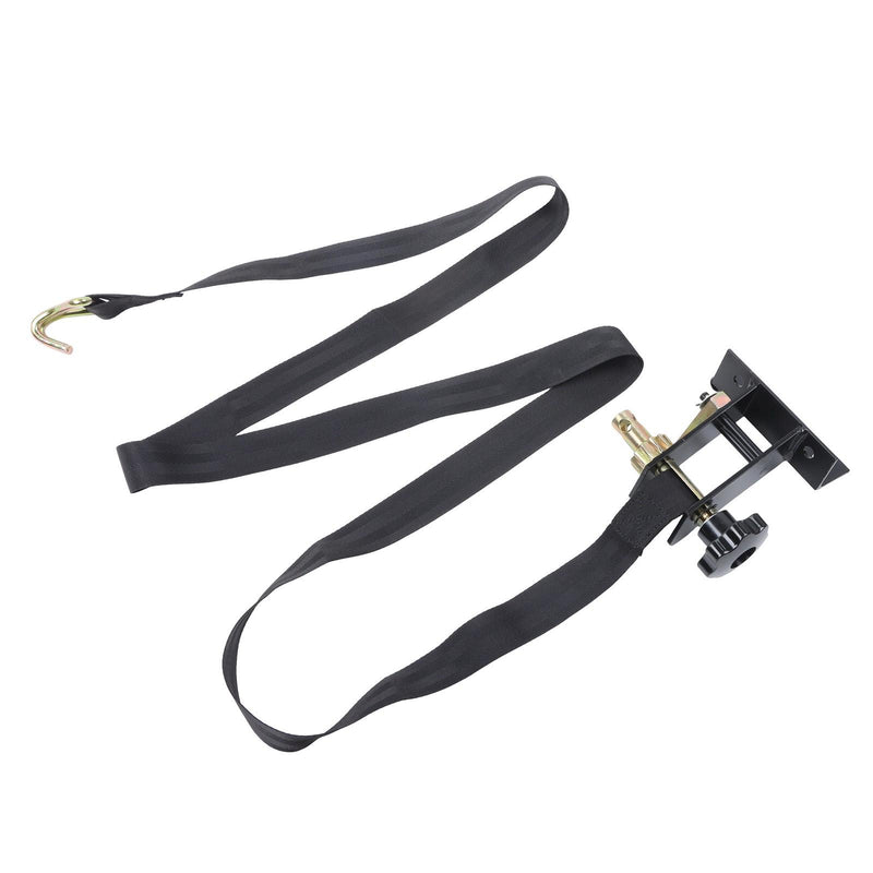DURAFORCE 4 PCS 1.5 Inch x 7.5 FT 500LBS Load Retractable Ratchet Straps with J-Hooks