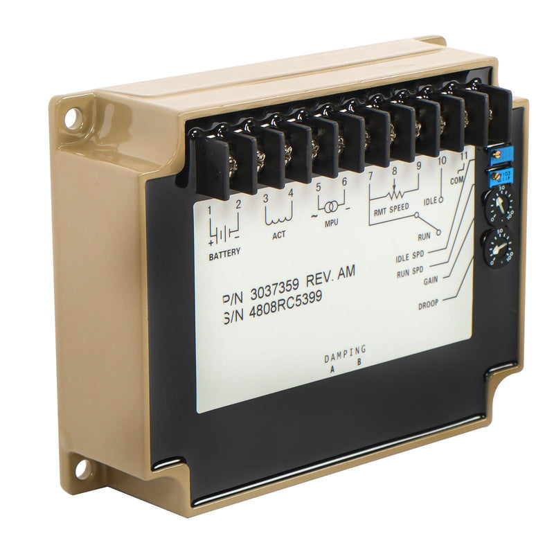 DURAFORCE Generator For Cummins 3037359 AVR Electronic Engine Speed Controller/Governor