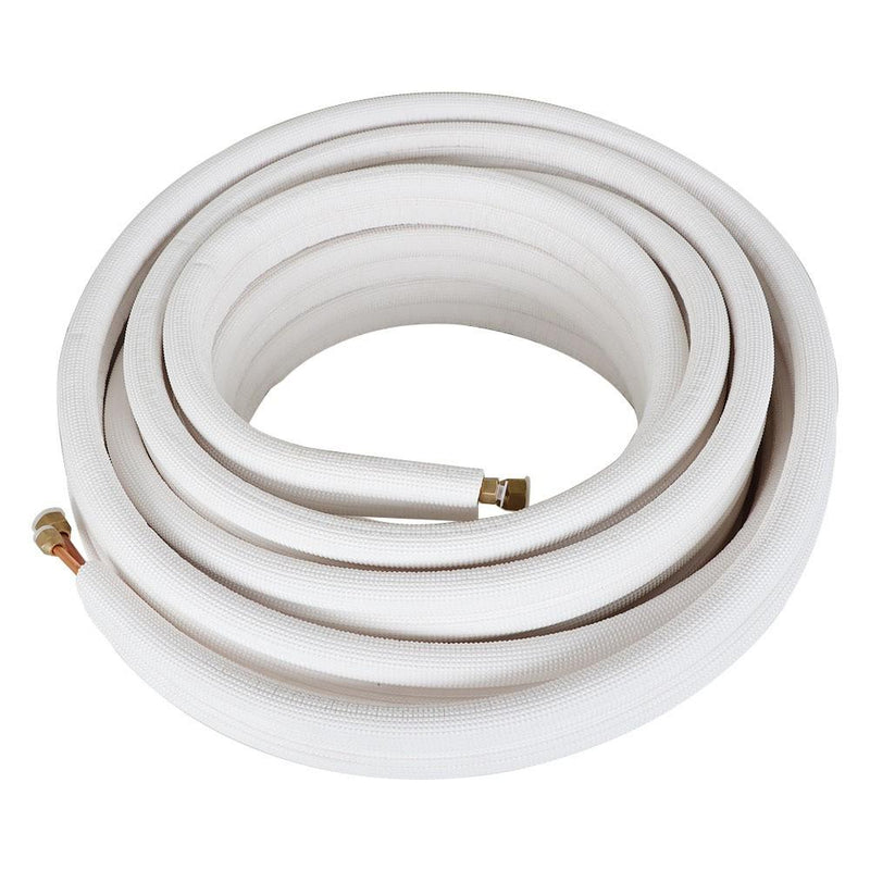 DURAFORCE 1/4"-3/8" Dia. 50 Feet Cooling Connection Pipe For Mini Split Heat Pump Systems