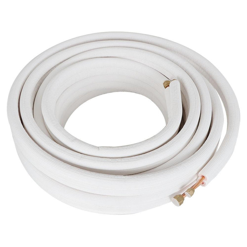 DURAFORCE 1/4"-3/8" Dia. 50 Feet Cooling Connection Pipe For Mini Split Heat Pump Systems