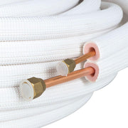 DURAFORCE 1/4"-3/8" Dia. 50 Feet Cooling Connection Pipe For Mini Split Heat Pump Systems