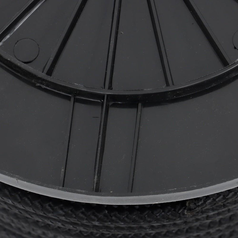 DURAFORCE 3/8 Inch Nylon Rope 250 Foot Spool 100% Nylon Solid Braid Rope Dyeable Black