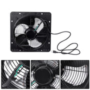 DURAFORCE 1600RPM Shop Exhaust Fan 12'' Shutter Exhaust Fan Speed Control Wall-Mount Attic