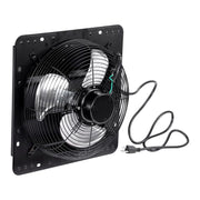 DURAFORCE 1600RPM Shop Exhaust Fan 12'' Shutter Exhaust Fan Speed Control Wall-Mount Attic