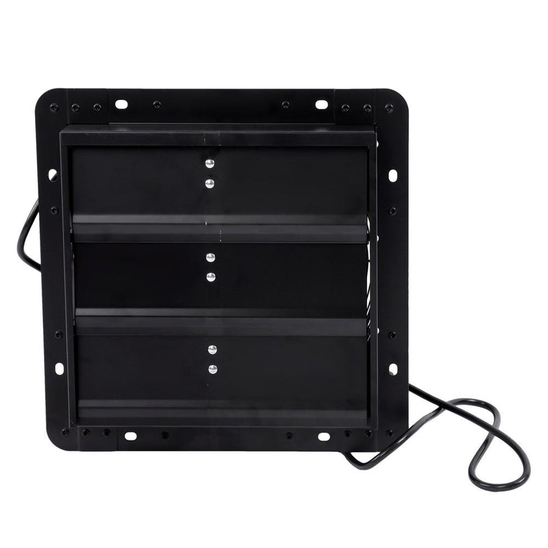DURAFORCE 1600RPM Shop Exhaust Fan 12'' Shutter Exhaust Fan Speed Control Wall-Mount Attic