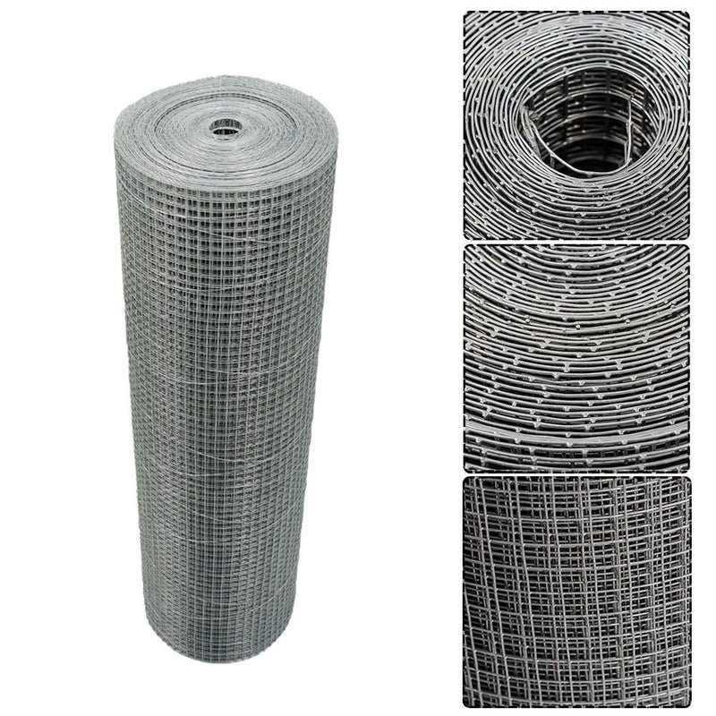 DURAFORCE 36in x 100ft Welded Wire Mesh Chicken Poultry Fence Hardware Cloth 1/2 in