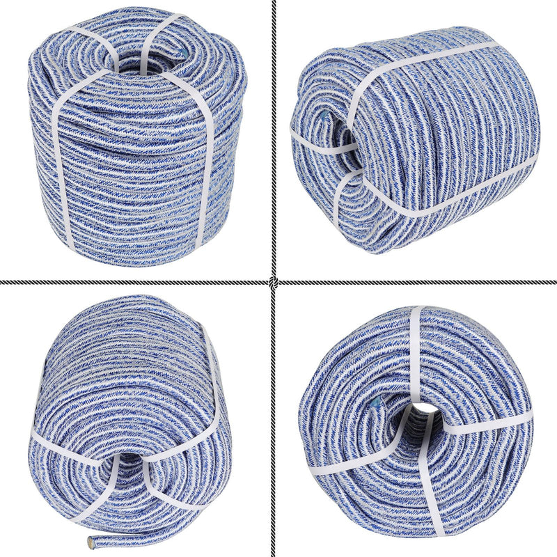 DURAFORCE Arborist Tree Rope 20000Lbs 3/4" × 200' 24 Strand Braid Polyester Rope