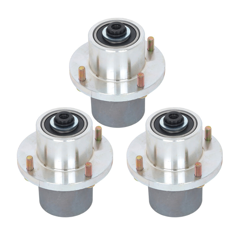 DURAFORCE 3pcs Deck Blade Spindle Fits For Hustler Fastrak Raptor SDX SD 48" 54" 60" 60538