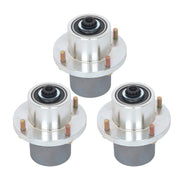 DURAFORCE 3pcs Deck Blade Spindle Fits For Hustler Fastrak Raptor SDX SD 48" 54" 60" Mower
