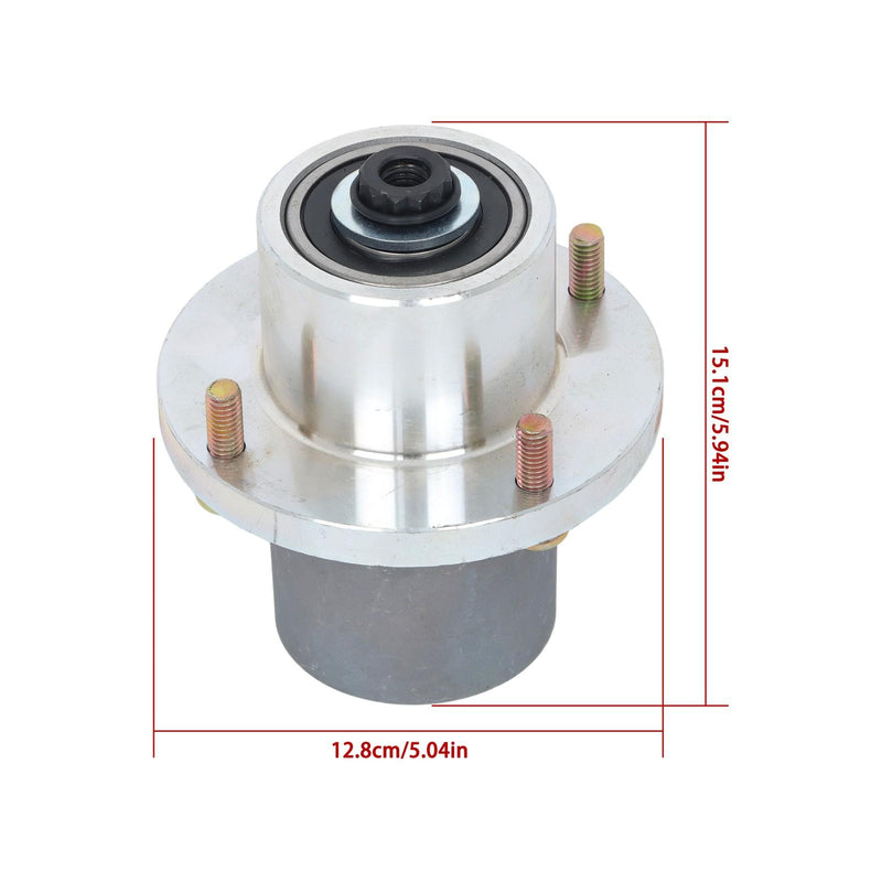 DURAFORCE 3pcs Deck Blade Spindle Fits For Hustler Fastrak Raptor SDX SD 48" 54" 60" Mower