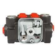 DURAFORCE 3600 PSI 11 GPM 2 Spool Hydraulic Directional Control Valve BSPP+Conversion Plug