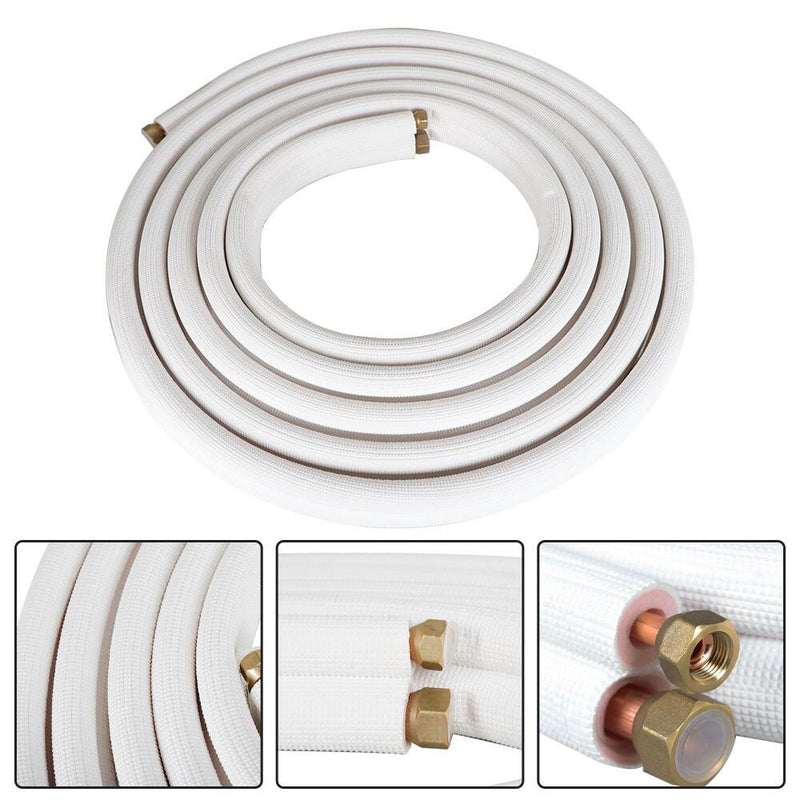 DURAFORCE 3/8 * 5/8 Inch * 25Ft Cooling Connection Pipe For Mini Split Heat Pump Systems
