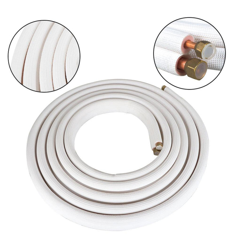 DURAFORCE 3/8 * 5/8 Inch * 25Ft Cooling Connection Pipe For Mini Split Heat Pump Systems