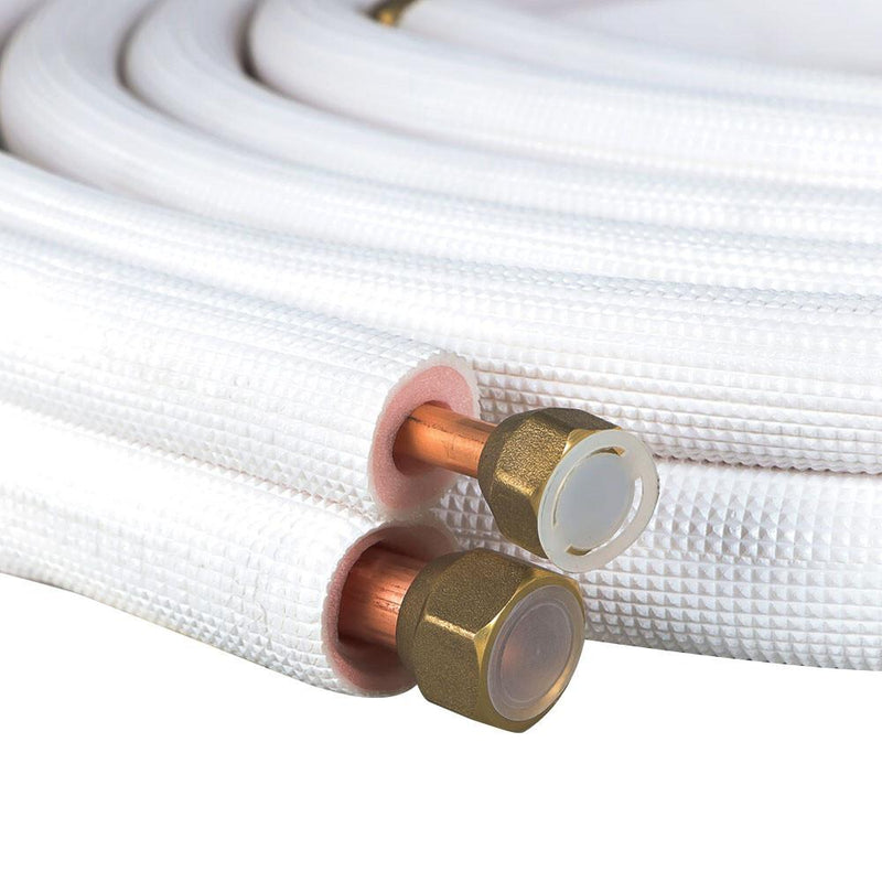 DURAFORCE 3/8 * 5/8 Inch * 25Ft Cooling Connection Pipe For Mini Split Heat Pump Systems