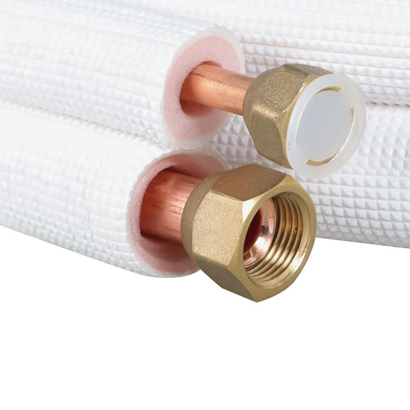 DURAFORCE 3/8 * 5/8 Inch * 25Ft Cooling Connection Pipe For Mini Split Heat Pump Systems