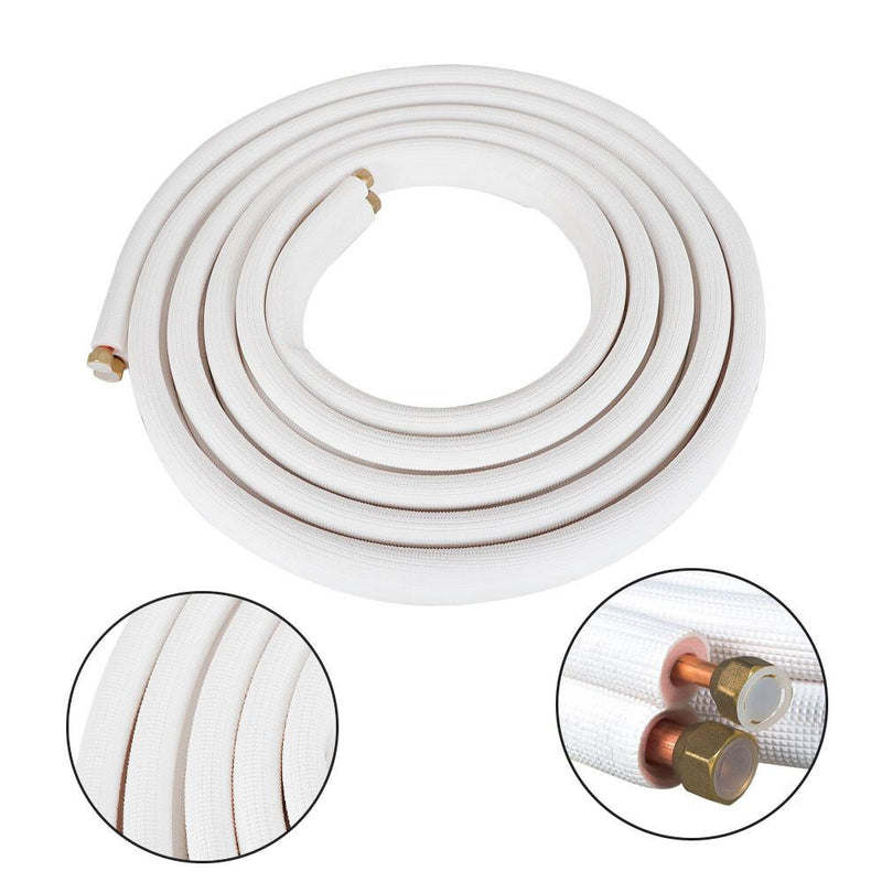 DURAFORCE 3/8 * 5/8 Inch * 25Ft Cooling Connection Pipe For Mini Split Heat Pump Systems