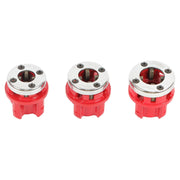 DURAFORCE Pipe Threader Ratchet Type Pipe Cutter Thread Tool With 5 Dies Set Handheld