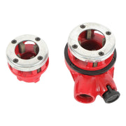 DURAFORCE Pipe Threader Ratchet Type Pipe Cutter Thread Tool With 5 Dies Set Handheld