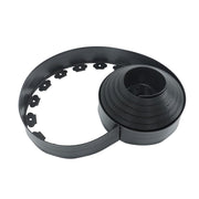 DURAFORCE 66FT 4" Garden Landscape Edging No Dig Lawn Edging Border With 60 6-In Spikes