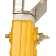 DURAFORCE 24" - 40" Adjustable Drywall Stilts Aluminum alloy construction Tool Yellow