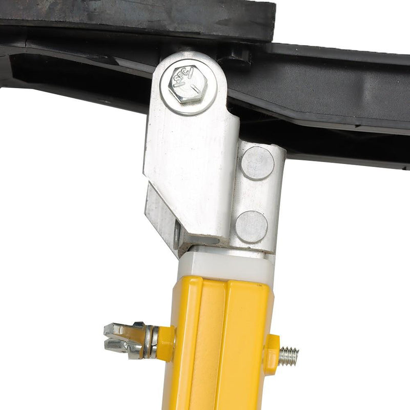 DURAFORCE 24" - 40" Adjustable Drywall Stilts Aluminum alloy construction Tool Yellow