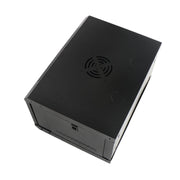 DURAFORCE 6U Wall Cabinet for Data Center, Office - 15.5" Deep, Secure Locking Glass Door