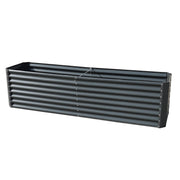 DURAFORCE 8x2x2 Ft Outdoor Metal Raised Garden Bed Deep Root Box Planter For Vegetables